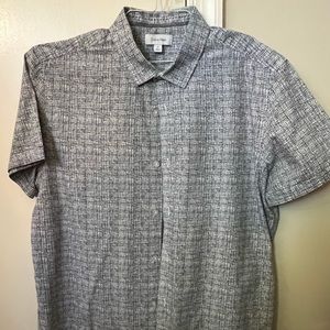 Calvin Klein Short Sleeve Button up